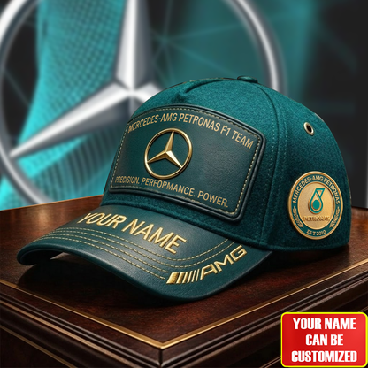 Personalized Merc AMG Petronas Classic Cap Est 2010
