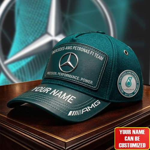 Personalized Merc AMG Petronas Classic Cap Est 2010