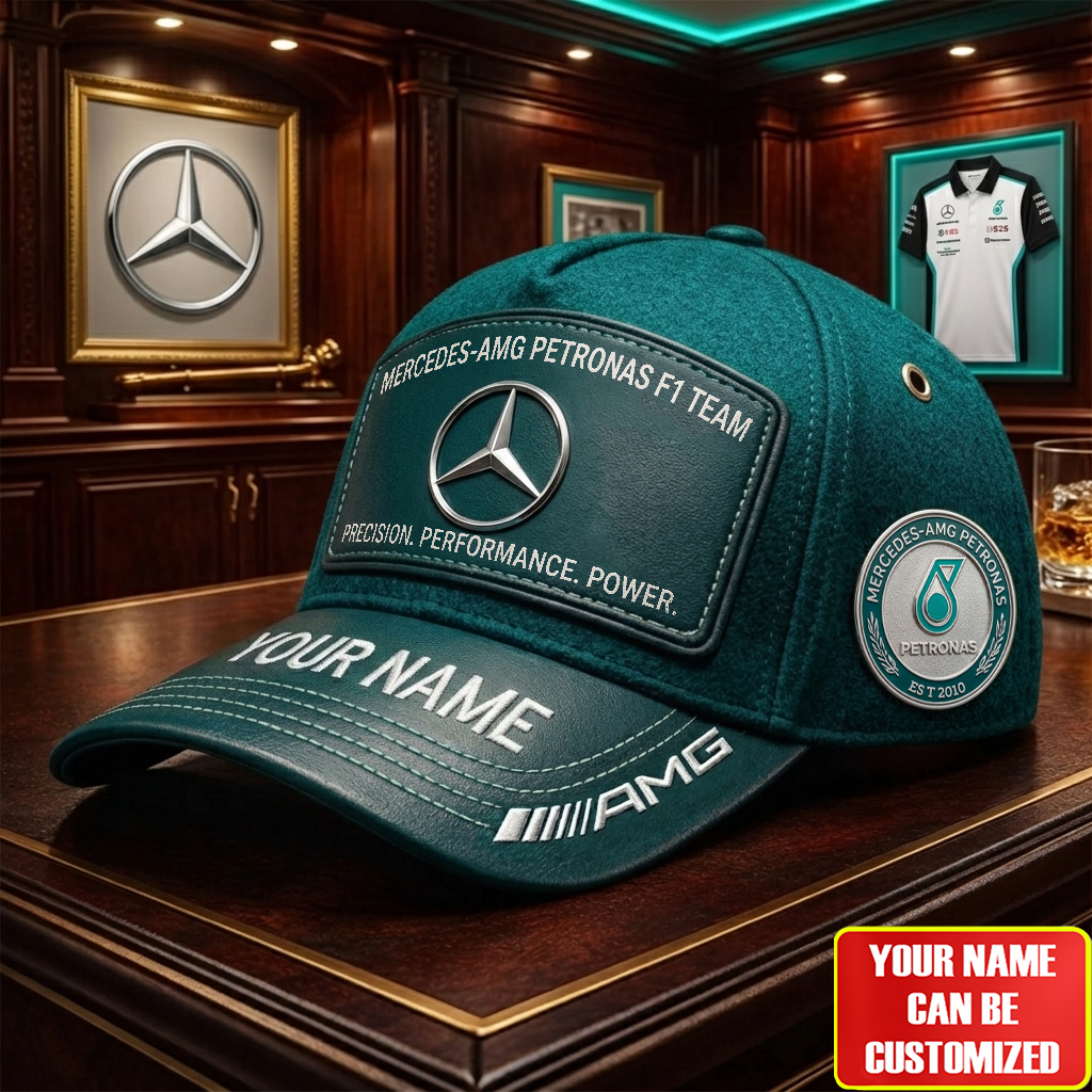 Personalized Merc AMG Petronas Classic Cap Est 2010