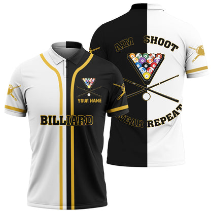 Personalized Name Billiard Q11 All Over Printed Unisex Shirt Q110410