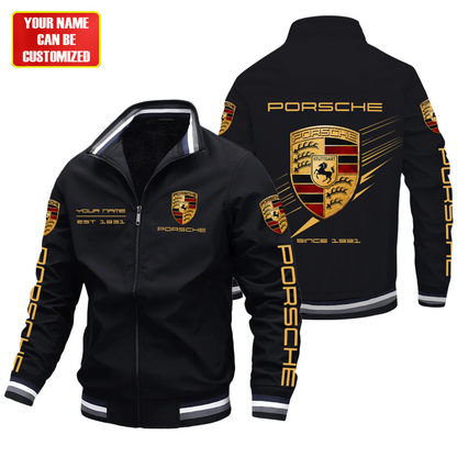 Personalized Pors EST 1931 Vintage Windbreaker Casual Jacket