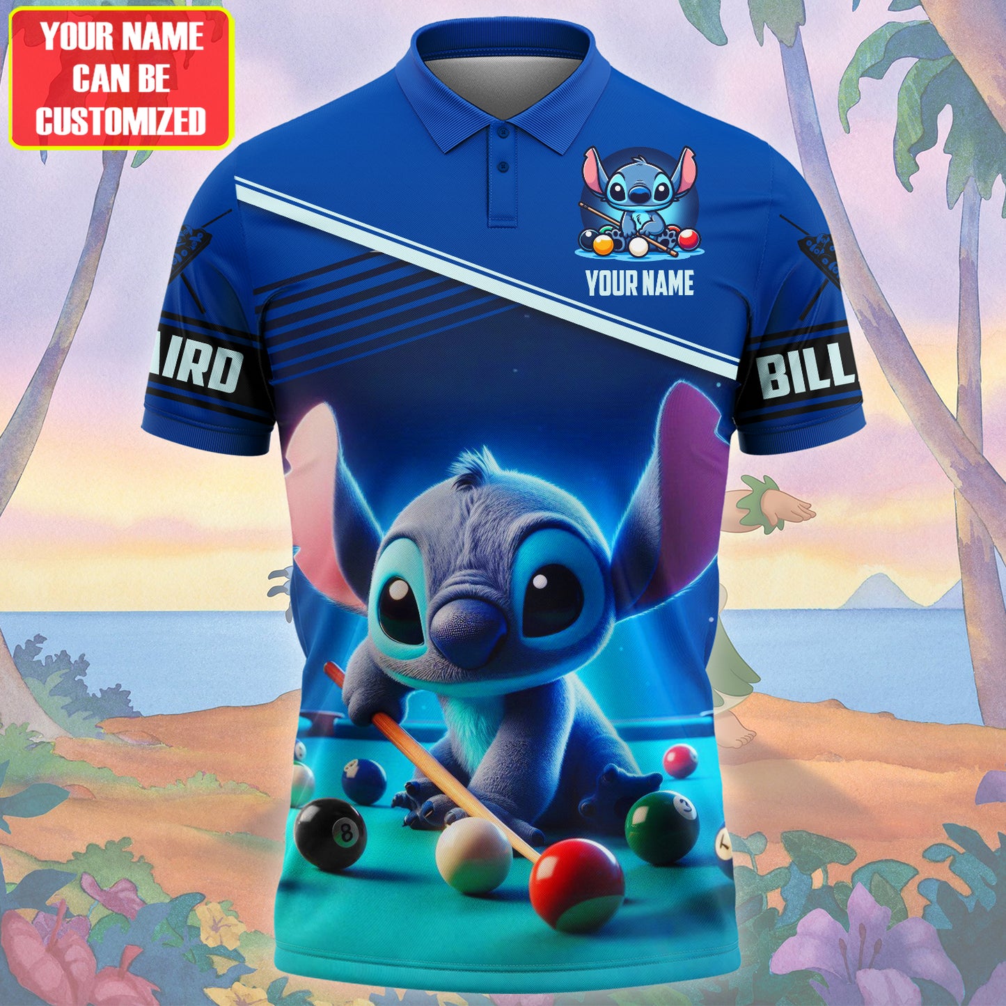 Personalized Name St Billiards All Over Printed Unisex Shirt Q110603