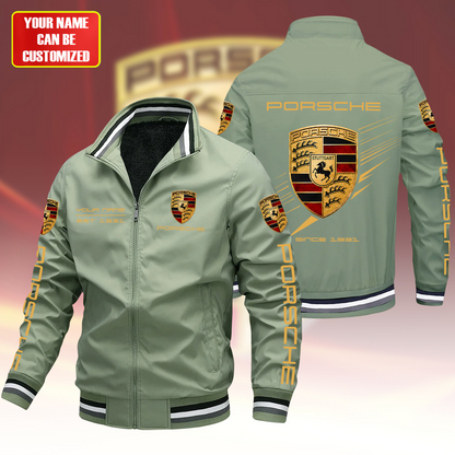 Personalized Pors EST 1931 Vintage Windbreaker Casual Jacket