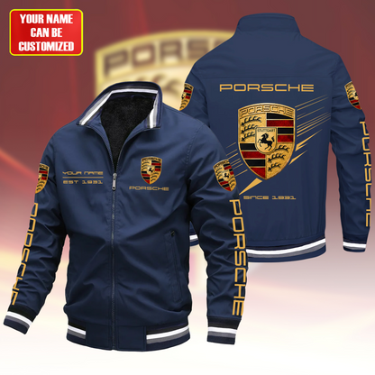 Personalized Pors EST 1931 Vintage Windbreaker Casual Jacket