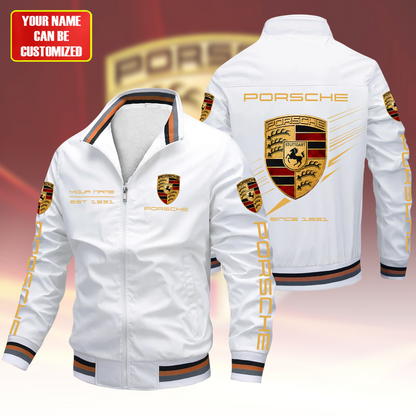 Personalized Pors EST 1931 Vintage Windbreaker Casual Jacket