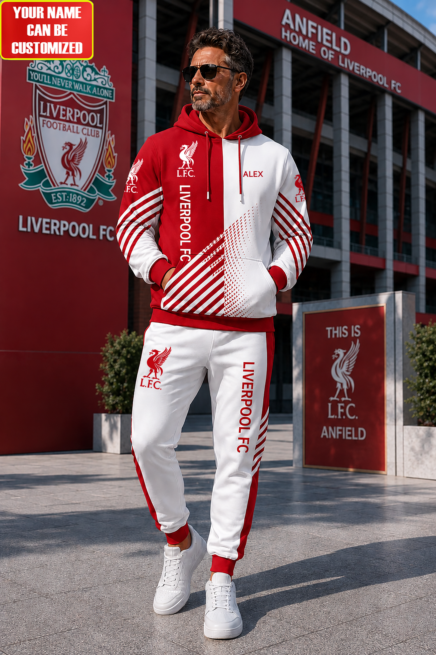 Personalized LVP FC Sport 2026 3D All over Printed Hoodie and Sweatpants set V2