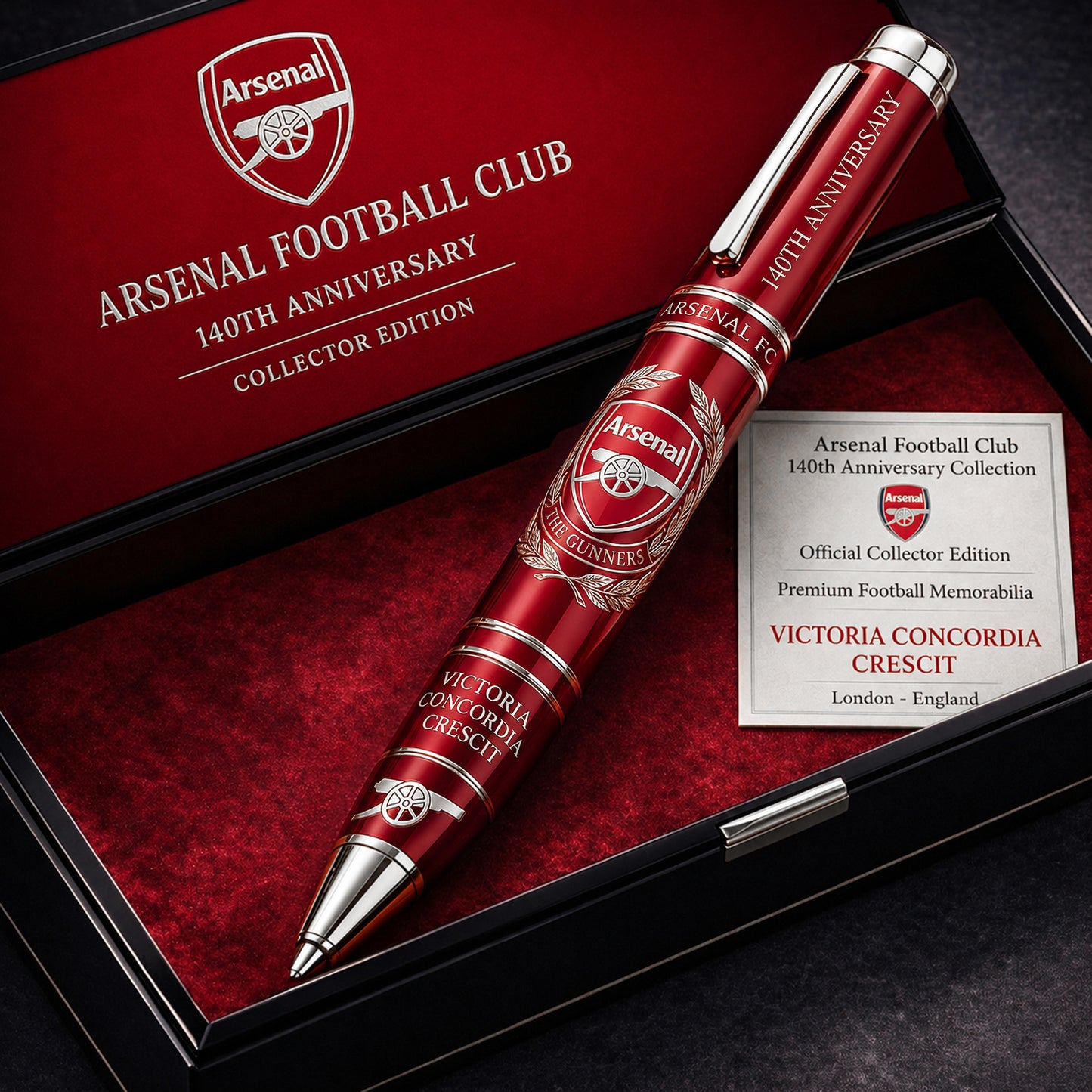 Arsenal FC 140TH Anniversary Luxury Edition Ballpoint Pen (1886- 2026)