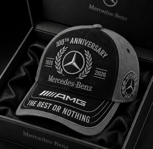 Personalized Merc Retro 100th Anniversary Vintage Classic Cap (1926-2026)