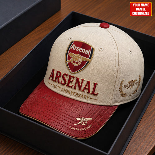 Arsenal 140TH Anniversary Vintage Classic Cap (1886-2026)