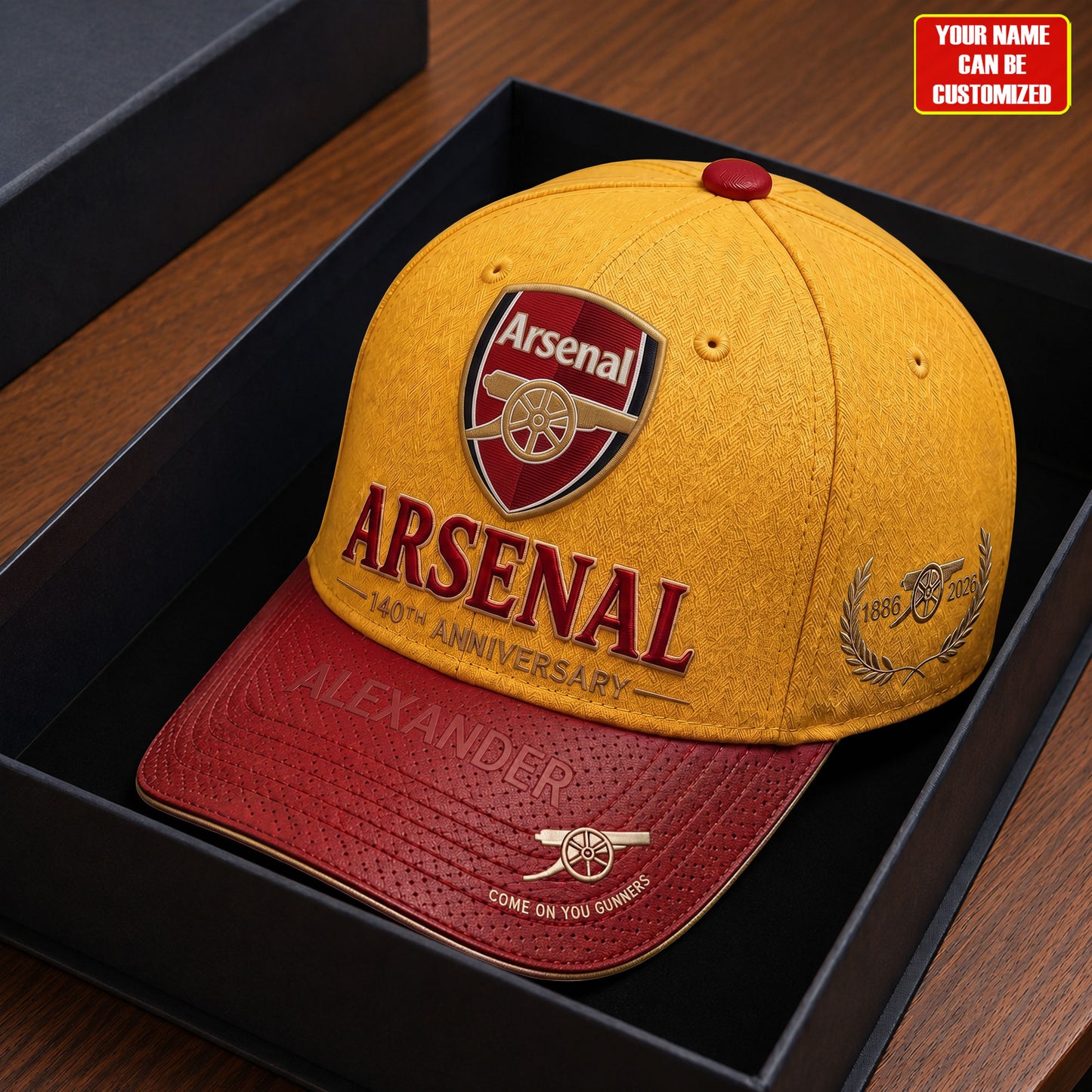 Arsenal 140TH Anniversary Vintage Classic Cap (1886-2026)