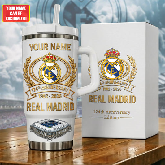 Personalied Real 124th Anniversary Insulated Tumbler 30oz 40oz V2