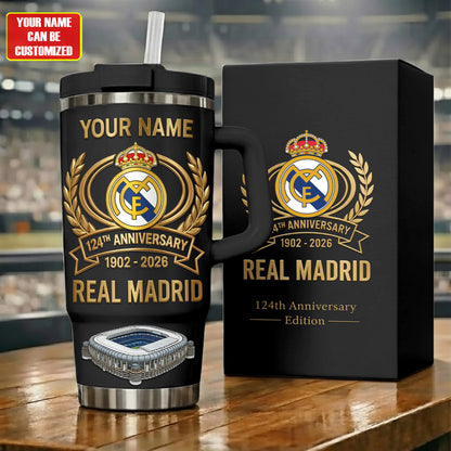 Personalied Real 124th Anniversary Insulated Tumbler 30oz 40oz V2