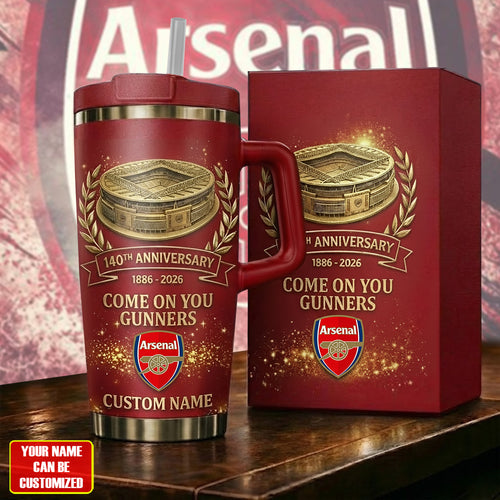 Personalied Arsenal 140th Anniversary Insulated Tumbler V3