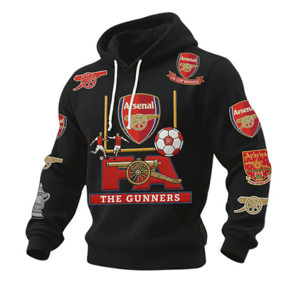 Personalized Arsenal FC Shirt , Set , Zipper Polo, Hoodie , Short , Polo , hawaii