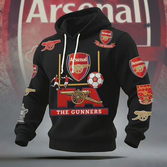 Personalized Arsenal FC Shirt , Set , Zipper Polo, Hoodie , Short , Polo , hawaii