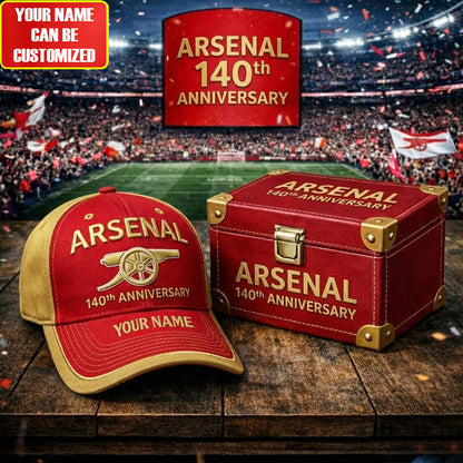 Arsenal 140th Anniversary Vintage Classic Cap