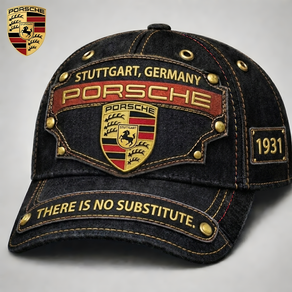 Pors Stuttgart EST 1931 Denim Classic Cap