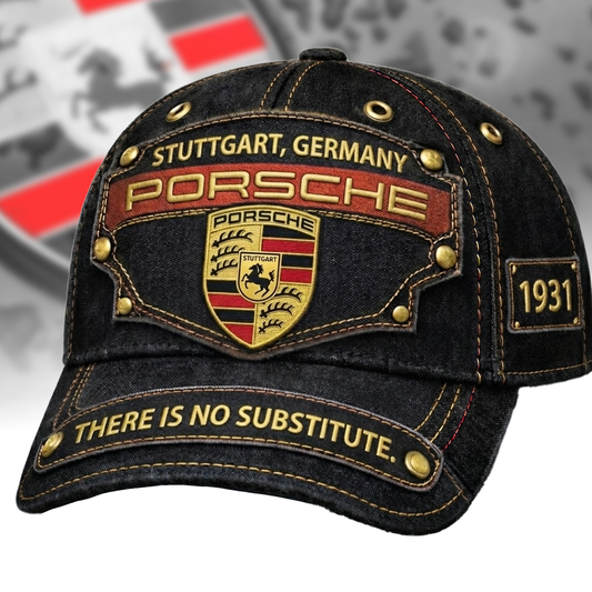 Pors Stuttgart EST 1931 Denim Classic Cap