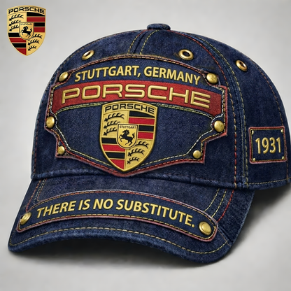 Pors Stuttgart EST 1931 Denim Classic Cap