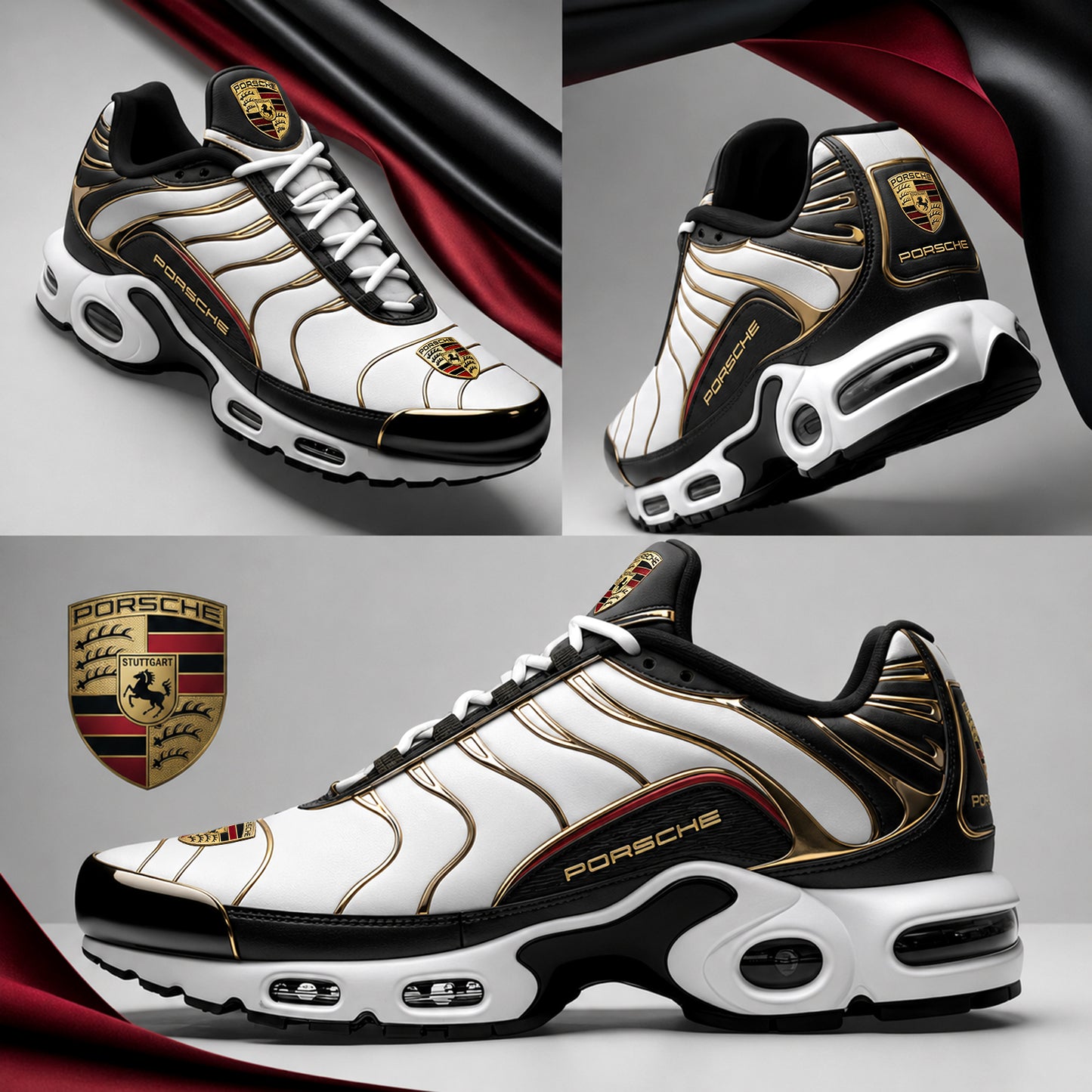 Pors Luxury Sport Air Cushion Sneaker