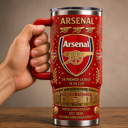 Arsenal Champions Insulated Tumbler 30oz 40oz