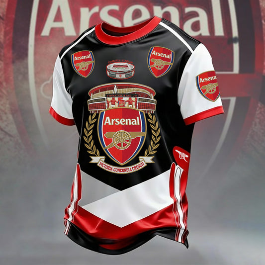 Personalized Arsenal FC Stadium 3D Full Printing Set ,Shirt , Hoodie , Short , Polo ,hawaii