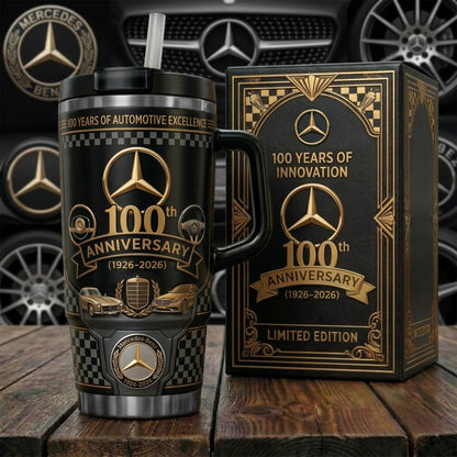 Merc 100th Anniversary Insulated Tumbler 30oz 40oz (1926-2026)