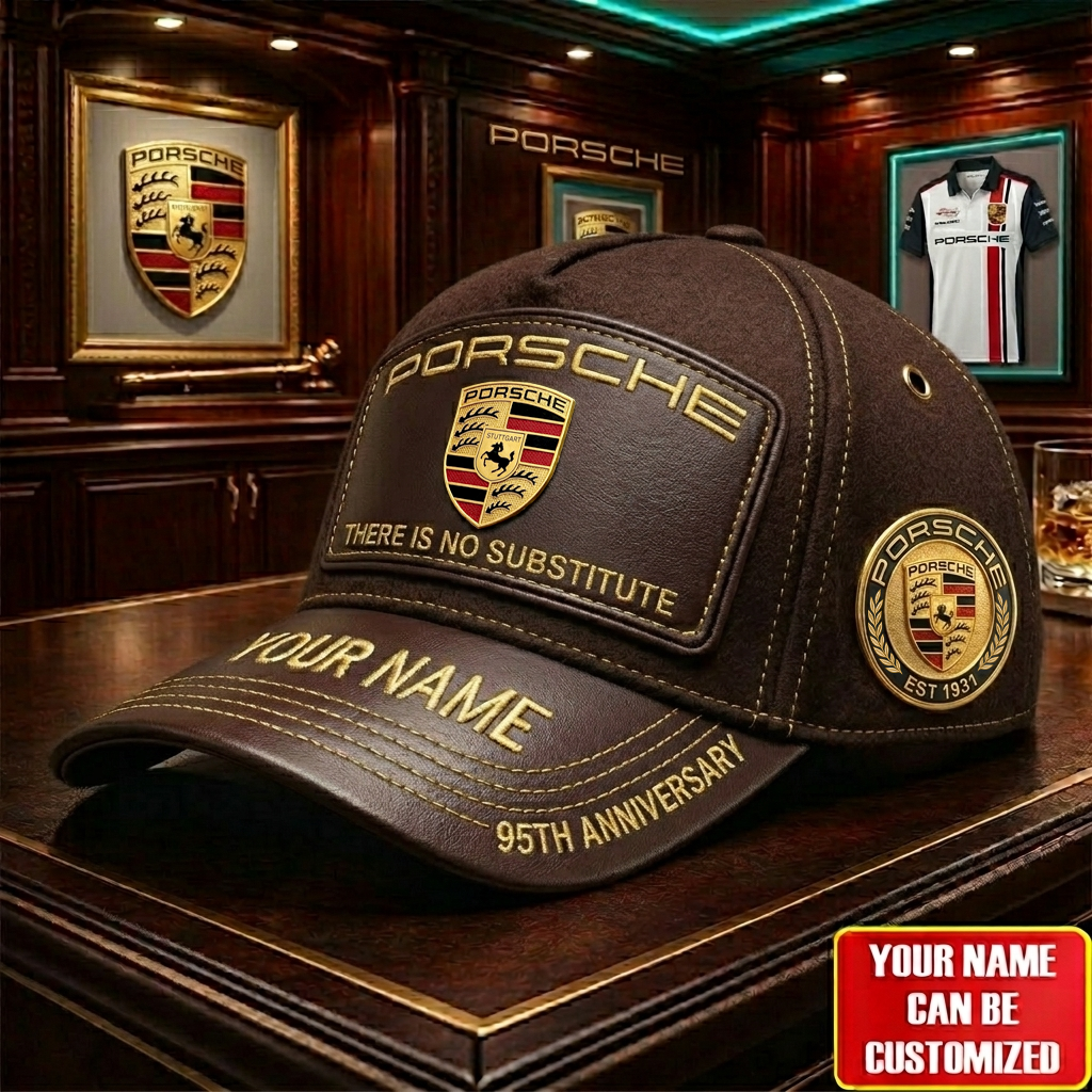 Pors Leather Vintage 95th Anniversary Classic Cap (1931-2026)