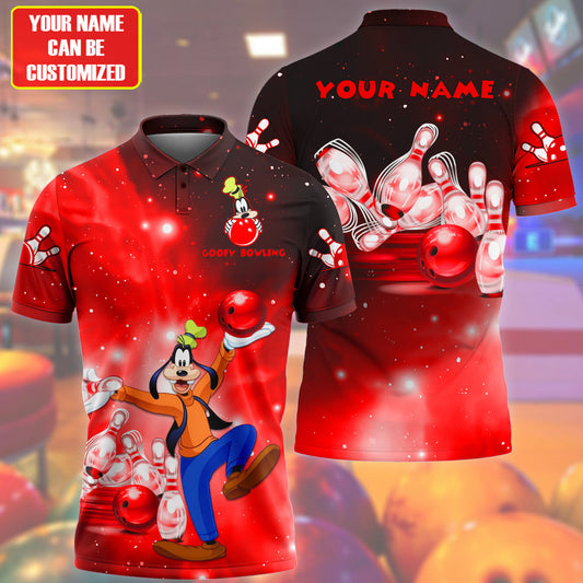 Personalized Name Red Gf Bowling All Over Printed Unisex Shirt Q020501