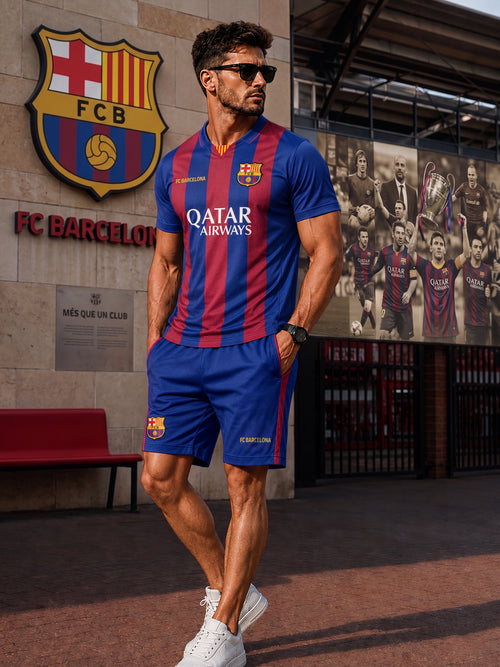 Personalized Barca FC 2014/2015 Season Sport All Over Printed Shirt