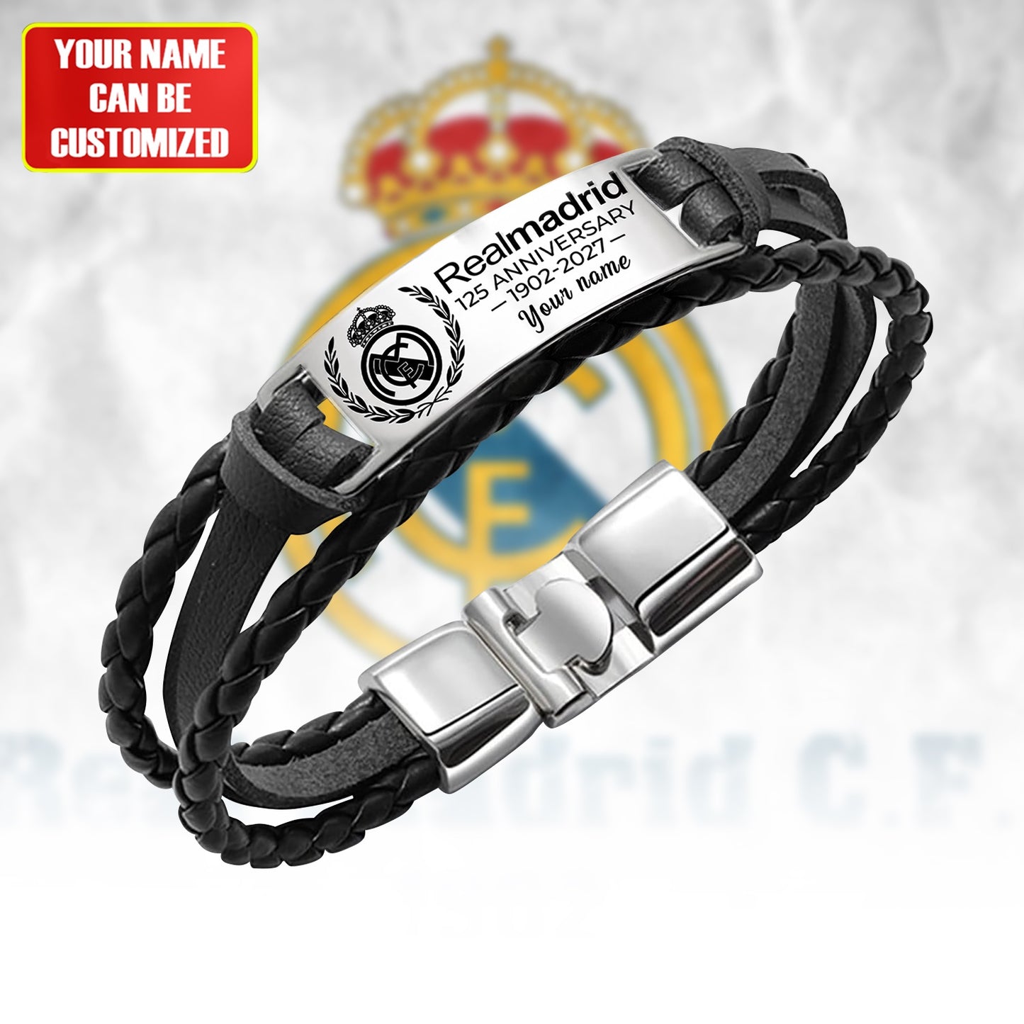 Real 125TH Anniversary Personalized Handmade Bracelet Gift For Fans (1902-2026)
