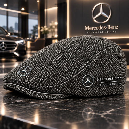 Merc Luxury Herringbone 2026 Ivy Cap, Flat Cap