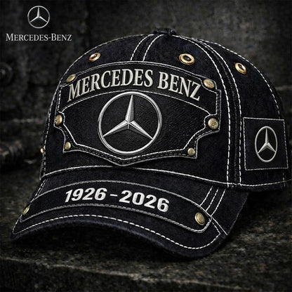 Merc 100th Anniversary Premium Vintage Classic Cap (1926-2026)
