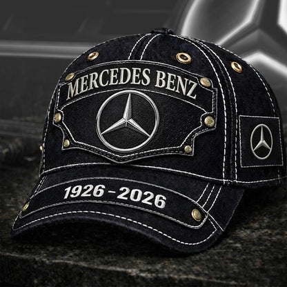Merc 100th Anniversary Premium Vintage Classic Cap (1926-2026)