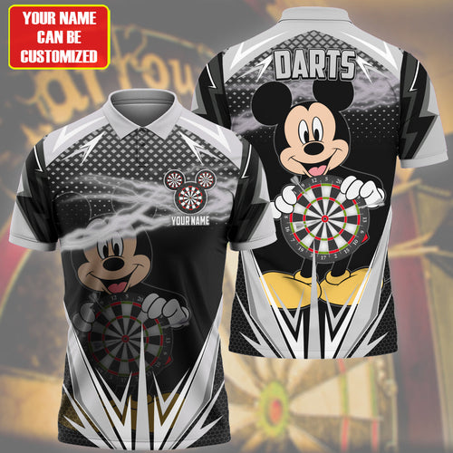 Personalized Name Mk Darts Q3 Black Version All Over Printed Unisex Shirt Q140311