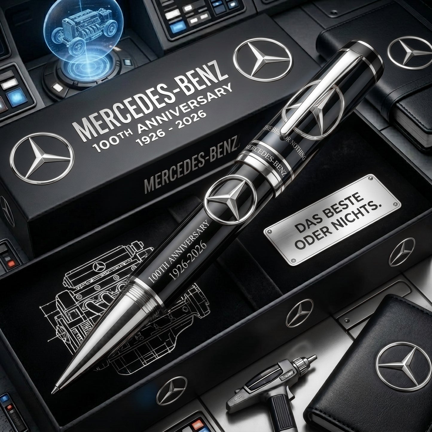 Merc 100th Anniversary Limited Edition Ballpoint Pen (1926- 2026)