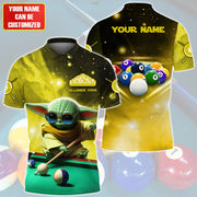 Personalized Name Yellow Yd Billiards All Over Printed Unisex Shirt Q140501