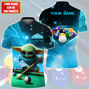 Personalized Name Teal Yd Billiards All Over Printed Unisex Shirt Q140501