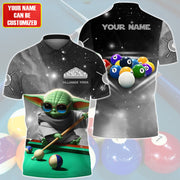 Personalized Name Black Yd Billiards All Over Printed Unisex Shirt Q140501