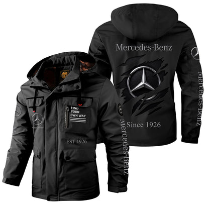 Personalized Merc Since 1926 Windbreaker Hooded Jacket