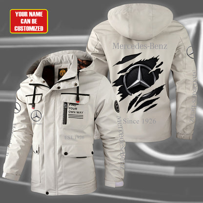 Personalized Merc Since 1926 Windbreaker Hooded Jacket