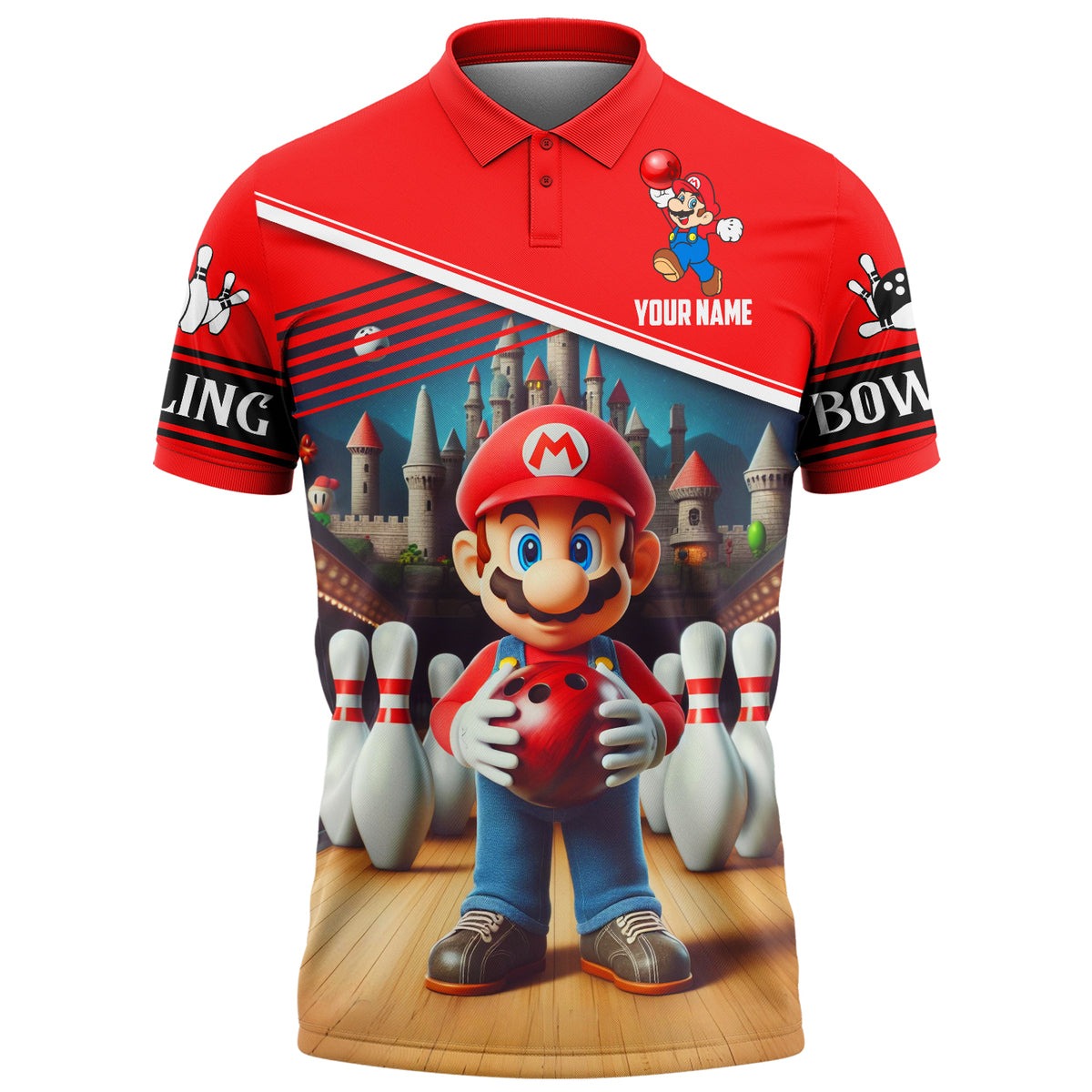 Personalized Name Mar Bowling All Over Printed Unisex Shirt Q140504