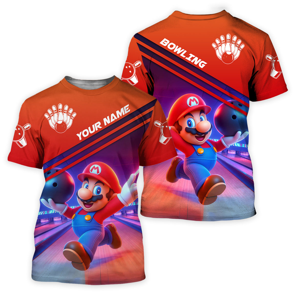 Personalized Name Mar Bowling Q2 All Over Printed Unisex Shirt Q140505