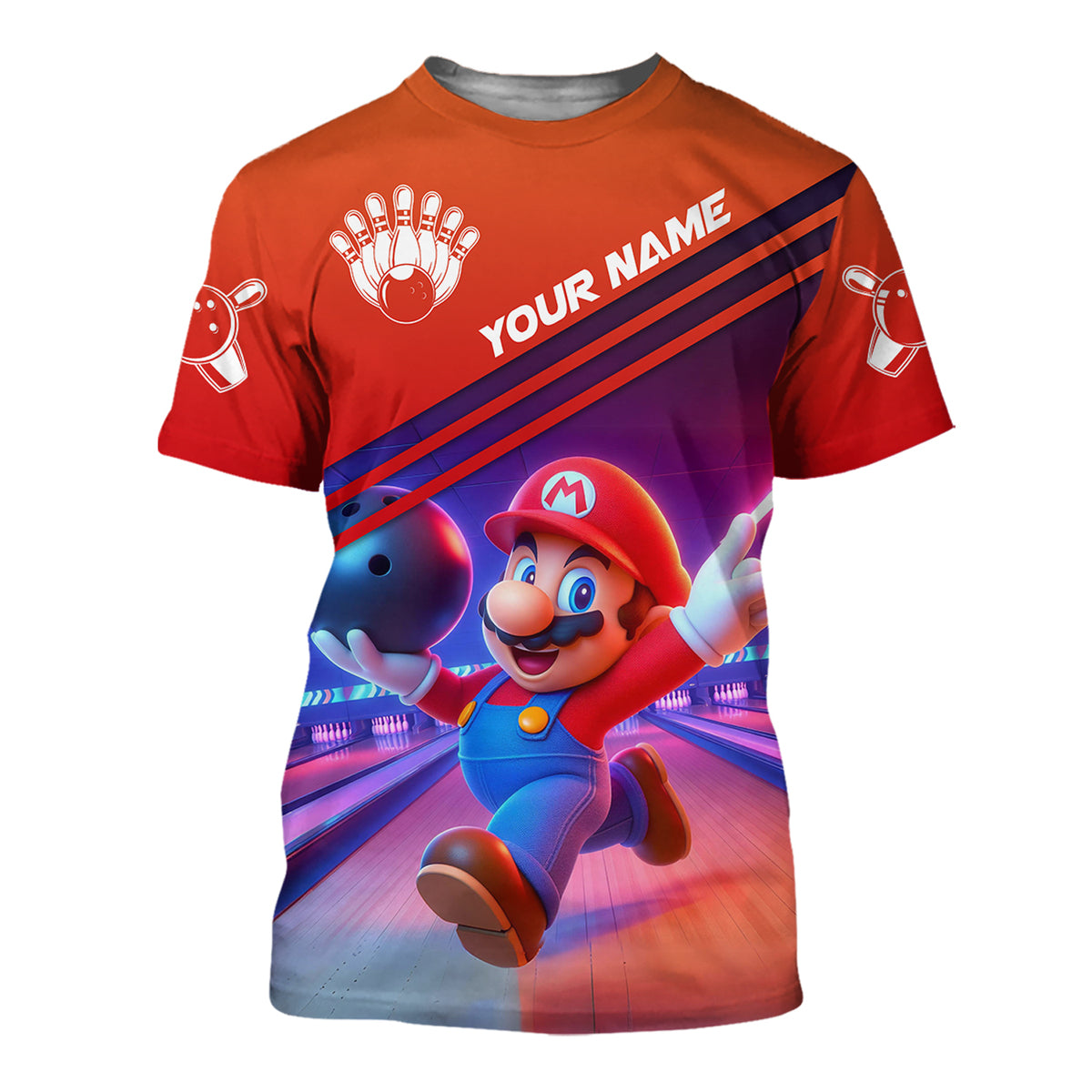 Personalized Name Mar Bowling Q2 All Over Printed Unisex Shirt Q140505