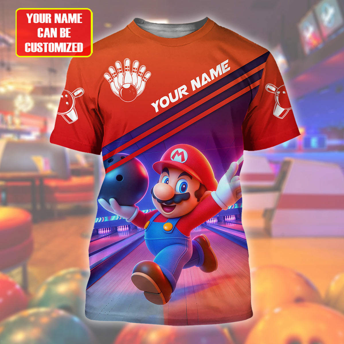 Personalized Name Mar Bowling Q2 All Over Printed Unisex Shirt Q140505