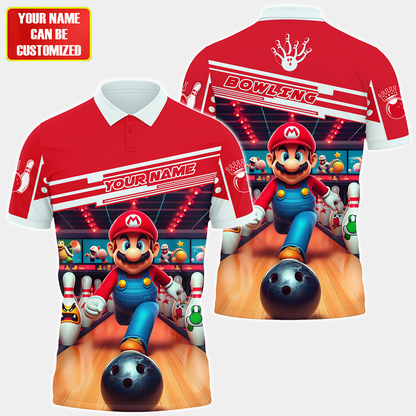 Personalized Name Mar Bowling Q3 All Over Printed Unisex Shirt Q140506