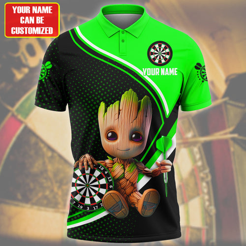 Personalized Name Green Baby Gr Darts All Over Printed Unisex Shirt Q140603