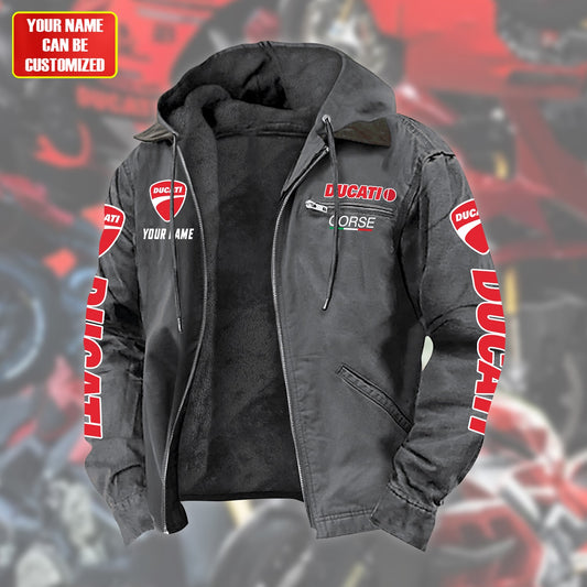 Personalized DCT Fur lining Paddle Jacket