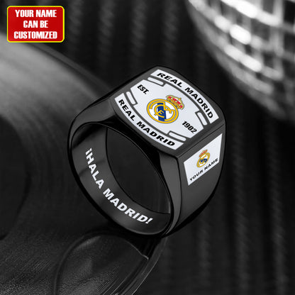 Real FC Custom Name Classic Design Ring