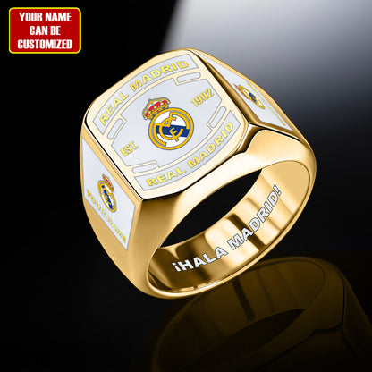 Real FC Custom Name Classic Design Ring
